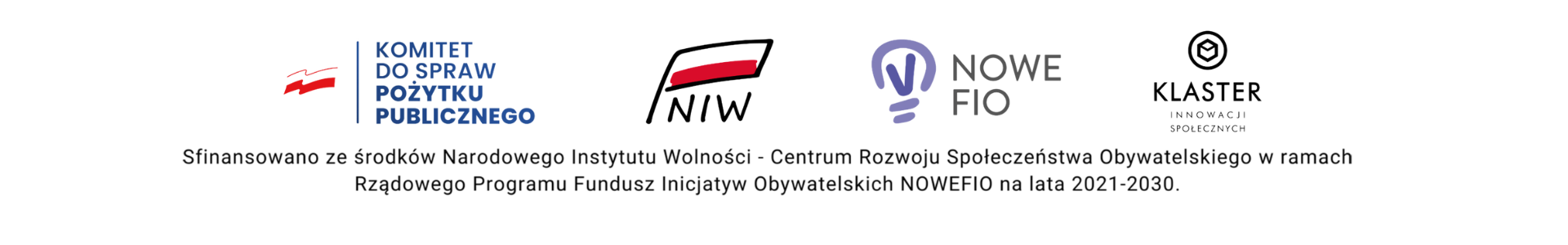 Logotypy partner&oacute;w projektu